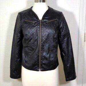 The Limited faux leather jacket blazer  M Gorgeous EUC